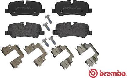 Brembo P 44 019 - Тормозные колодки, дисковые, комплект autospares.lv