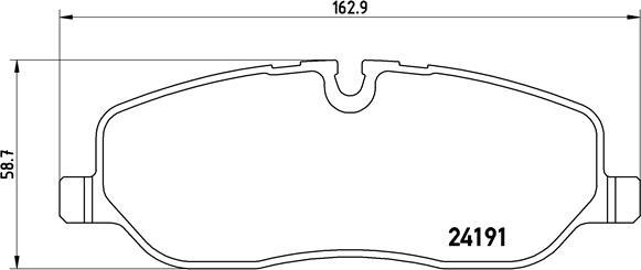 Brembo P 44 014 - Тормозные колодки, дисковые, комплект autospares.lv