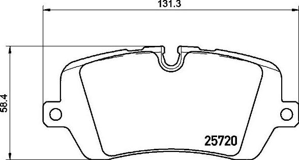 Brembo P 44 021 - Тормозные колодки, дисковые, комплект autospares.lv