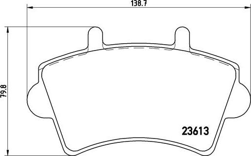 Brembo P 59 039 - Тормозные колодки, дисковые, комплект autospares.lv