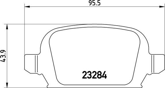 Brembo P 59 037 - Тормозные колодки, дисковые, комплект autospares.lv