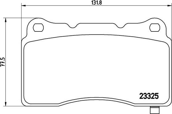 Brembo P 59 079 - Тормозные колодки, дисковые, комплект autospares.lv