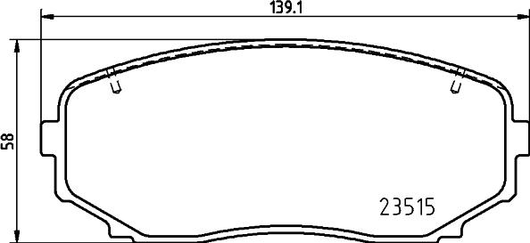 Brembo P 54 060 - Тормозные колодки, дисковые, комплект autospares.lv