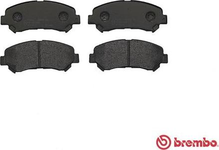 Brembo P 56 062 - Тормозные колодки, дисковые, комплект autospares.lv