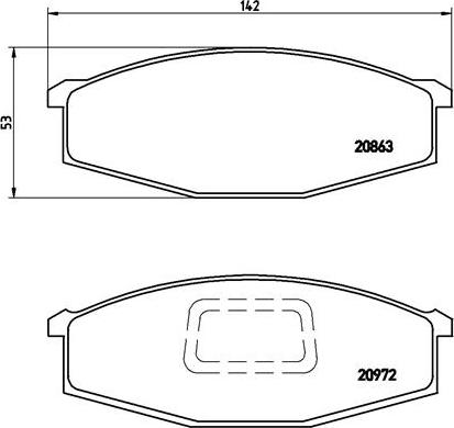 Spidan 32698 - Тормозные колодки, дисковые, комплект autospares.lv