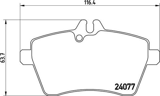 Brembo P 50 056 - Тормозные колодки, дисковые, комплект autospares.lv