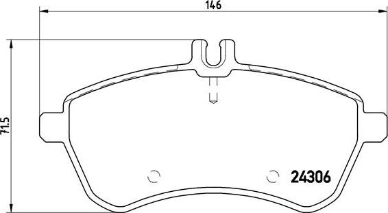 Brembo P 50 067X - Тормозные колодки, дисковые, комплект autospares.lv