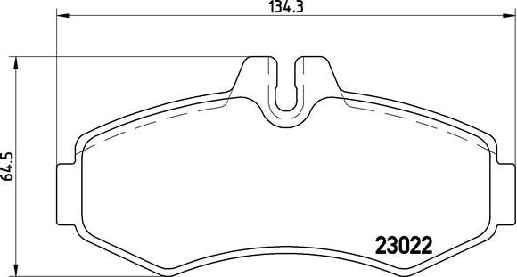 Brembo P 50 031 - Тормозные колодки, дисковые, комплект autospares.lv