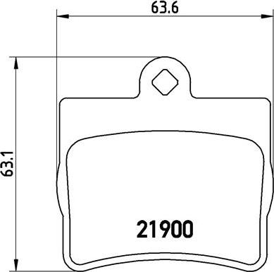 Brembo P 50 024 - Тормозные колодки, дисковые, комплект autospares.lv