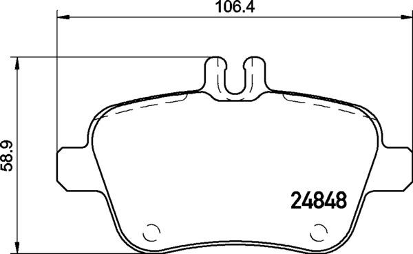 Brembo P 50 140 - Тормозные колодки, дисковые, комплект autospares.lv