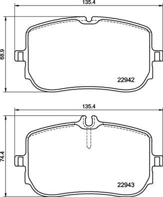 Brembo P 50 157 - Тормозные колодки, дисковые, комплект autospares.lv