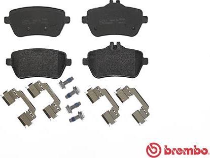 Brembo P 50 103 - Тормозные колодки, дисковые, комплект autospares.lv