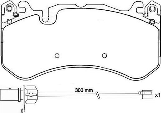 Brembo P 50 127 - Тормозные колодки, дисковые, комплект autospares.lv