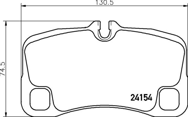 Brembo P 65 035 - Тормозные колодки, дисковые, комплект autospares.lv