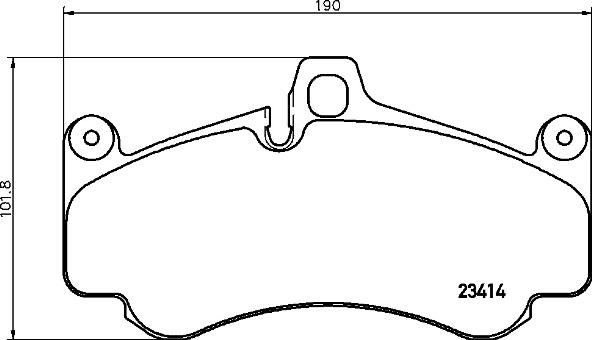 Brembo P 65 032 - Тормозные колодки, дисковые, комплект autospares.lv