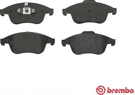 Brembo P 68 047 - Тормозные колодки, дисковые, комплект autospares.lv