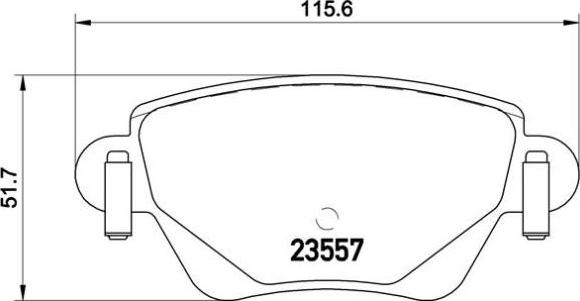 Brembo P 68 028 - Тормозные колодки, дисковые, комплект autospares.lv