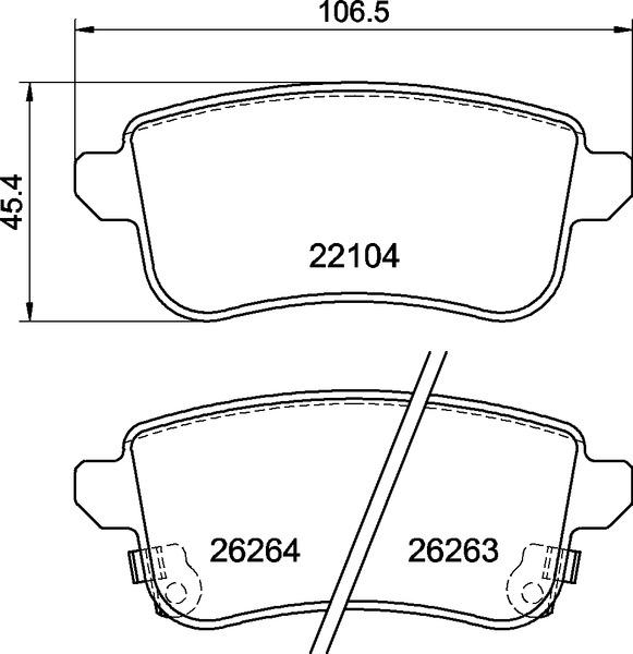 Brembo P 68 074 - Тормозные колодки, дисковые, комплект autospares.lv