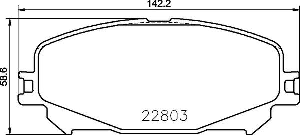 Brembo P 68 071X - Тормозные колодки, дисковые, комплект autospares.lv