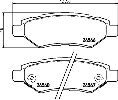 Brembo P 09 014 - Тормозные колодки, дисковые, комплект autospares.lv