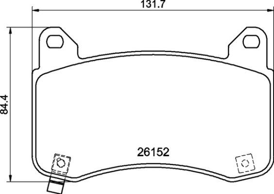 Brembo P 09 029 - Тормозные колодки, дисковые, комплект autospares.lv