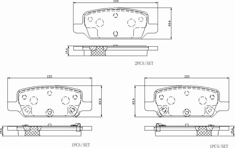 Brembo P 09 027E - Тормозные колодки, дисковые, комплект autospares.lv