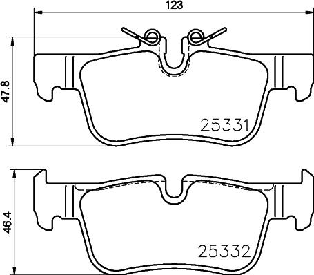 Brembo P 06 094E - Тормозные колодки, дисковые, комплект autospares.lv