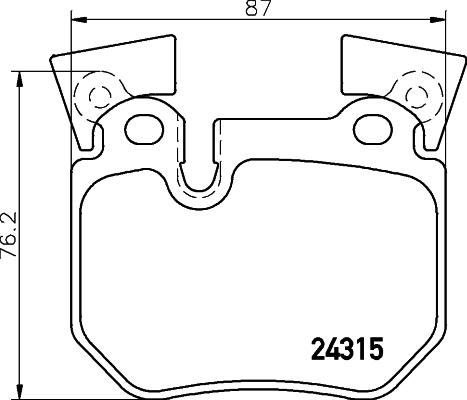 Brembo P 06 059 - Тормозные колодки, дисковые, комплект autospares.lv