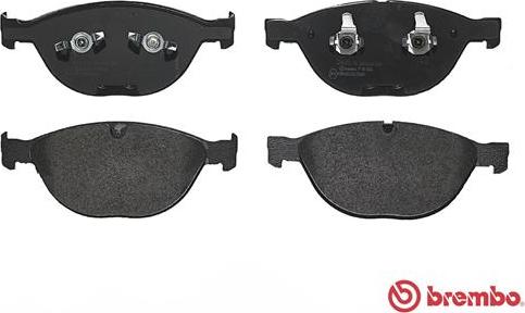 Brembo P 06 066 - Тормозные колодки, дисковые, комплект autospares.lv