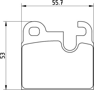 Brembo P 06 004 - Тормозные колодки, дисковые, комплект autospares.lv