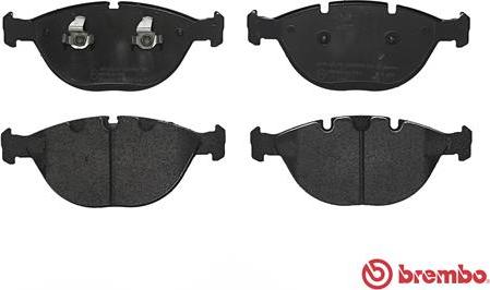 Brembo P 06 028 - Тормозные колодки, дисковые, комплект autospares.lv