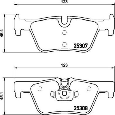 Brembo P 06 071X - Тормозные колодки, дисковые, комплект autospares.lv