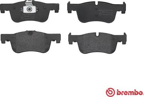 Brembo P 06 078 - Тормозные колодки, дисковые, комплект autospares.lv