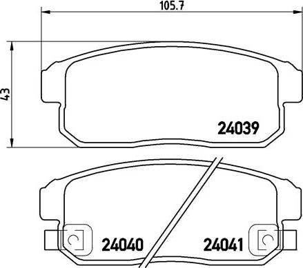 Magneti Marelli 363702131421 - Тормозные колодки, дисковые, комплект autospares.lv