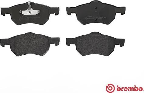 Brembo P 11 013 - Тормозные колодки, дисковые, комплект autospares.lv