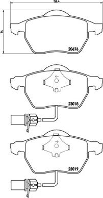 Brembo P 85 085X - Тормозные колодки, дисковые, комплект autospares.lv