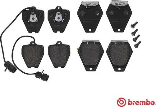 Brembo P 85 038 - Тормозные колодки, дисковые, комплект autospares.lv