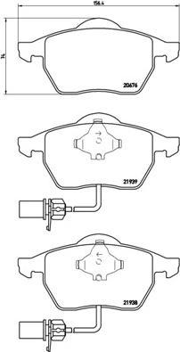 Brembo P 85 037X - Тормозные колодки, дисковые, комплект autospares.lv