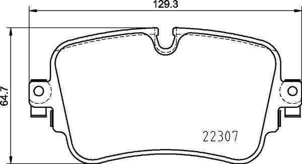 Brembo P 85 161 - Тормозные колодки, дисковые, комплект autospares.lv