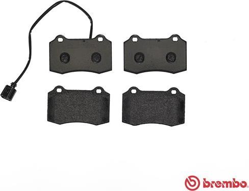 Brembo P 85 104 - Тормозные колодки, дисковые, комплект autospares.lv