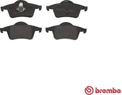 Brembo P 86 014 - Тормозные колодки, дисковые, комплект autospares.lv