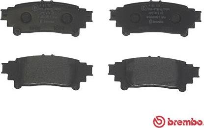 Brembo P 83 153 - Тормозные колодки, дисковые, комплект autospares.lv