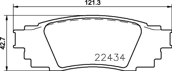 MK Kashiyama BP-9160 - Тормозные колодки, дисковые, комплект autospares.lv