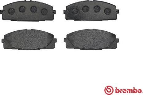 Brembo P 83 139 - Тормозные колодки, дисковые, комплект autospares.lv