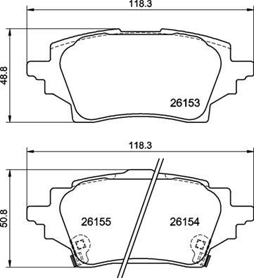 Brembo P 83 178 - Тормозные колодки, дисковые, комплект autospares.lv