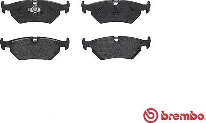 Brembo P 36 008 - Тормозные колодки, дисковые, комплект autospares.lv