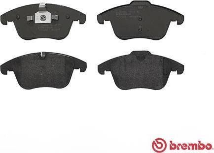 Brembo P 36 022 - Тормозные колодки, дисковые, комплект autospares.lv