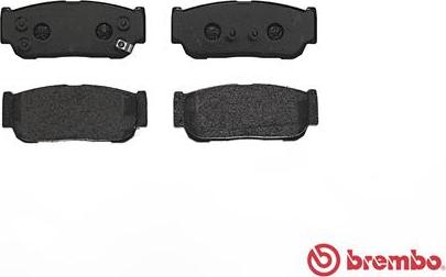 Brembo P 30 057 - Тормозные колодки, дисковые, комплект autospares.lv