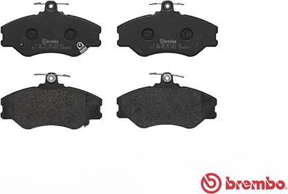 Brembo P 30 005 - Тормозные колодки, дисковые, комплект autospares.lv