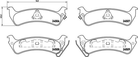 Brembo P 37 012 - Тормозные колодки, дисковые, комплект autospares.lv